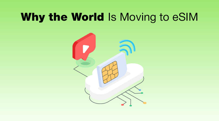 Pourquoi le monde passe &agrave; l&rsquo;eSIM
